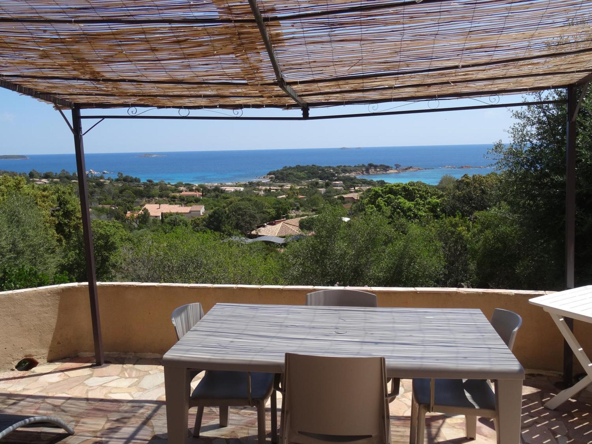 Villa Independante 2/5 Personnes - Palombaggia Vue Mer Magnifique Porto Vecchio Exterior foto